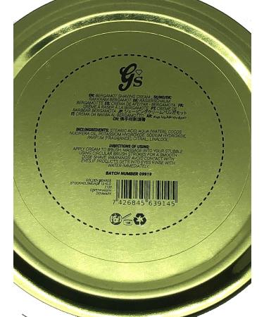 Golden Shave Bergamot Scent Shaving Cream 3.3Oz | Premium International Shipping - Buy Online on GoSupps.com