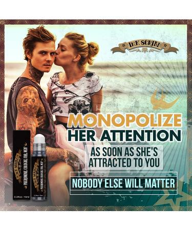Ink Scribd Pheromone Cologne For Men - 10ml Concentrated Oil Based Cologne | Infused with Pheromones to Attract Women - Buy Online on GoSupps.com