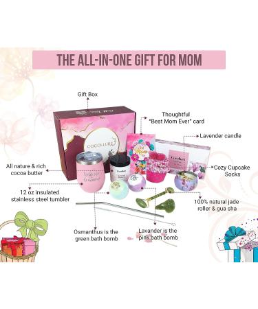 Premium Spa Gift Set for Moms: Best Mother's Day & Birthday Gifts - Relaxing Spa Day at Home - Buy Online on GoSupps.com