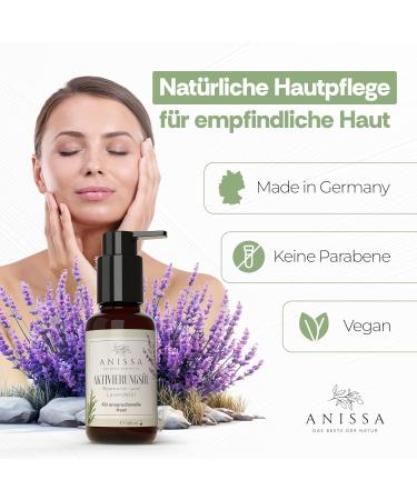 ANISSA Natural Cosmetics Body Oil 100 ml for sensitive skin activation oil regenerates and nourishes without parabens and animal testing vegan & Made in Germany 100 natural - Buy Online on GoSupps.com