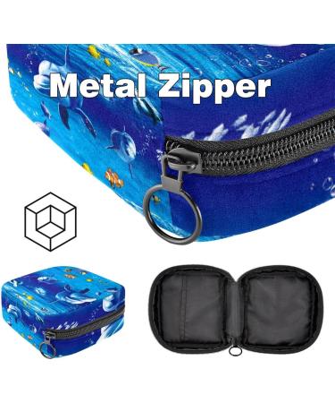 HAI FISH Under Water Binding-Up Bag - Women's Menstrual Storage with Zip Pockets & Ties | Multi08 - Buy Online on GoSupps.com