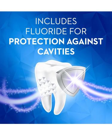 Crest 3D White Whitening Mouthwash with Fluoride and Hydrogen Peroxide Alcohol Free 1L - Buy Online on GoSupps.com