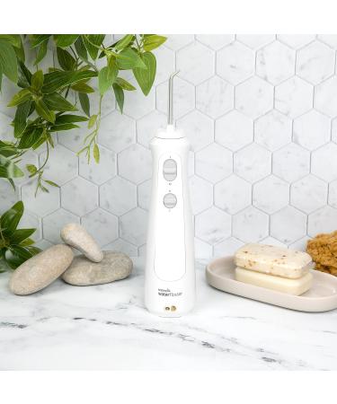 Waterpik Cordless Pearl White Water Flosser | Rechargeable Dental Plaque Removal Tool | Ideal for Travel | WF-13UK - Buy Online on GoSupps.com