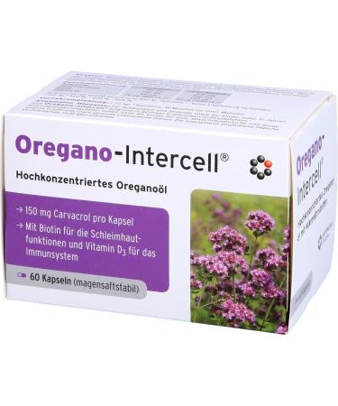 OREGANO-INTERCELL Gastro-Resistant Soft Capsules | Premium Natural Antioxidant for Digestive Health | Buy Internationally - Buy Online on GoSupps.com