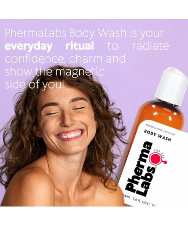 PHERMALABS Gay Men's Body Wash with Pheromones 9.6 Fl Oz (All Day Scent) - Buy Online on GoSupps.com