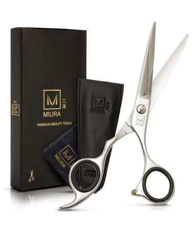 Miura Professional Hair Cutting Scissors for Women, Men and Hairdressers | 6.5 Stainless Steel Barber Shears for Hair Cutting
