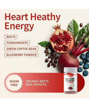 Snap Supplements Nitric Oxide Booster + Nitric Oxide Beet Root Gummies Bundle 90 Vegetarian Capsules + 60 Peach Gummies - Buy Online on GoSupps.com