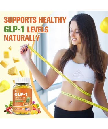 Femmetra GLP-1 Support Gummies Supports GLP-1 & AMPK Activation with Berberine HCl Akkermansia Probiotics Magnesium Turmeric & Milk Thistle Digestive Gut Energy & Metabolic Health 30 Days - Buy Online on GoSupps.com