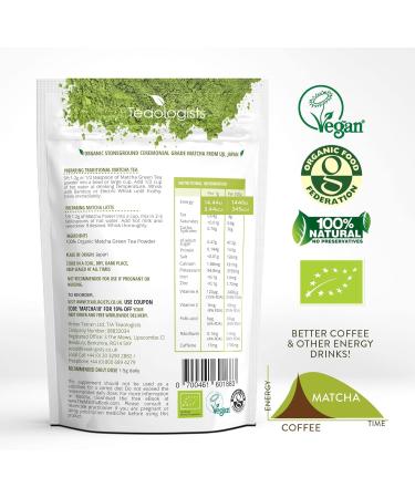 Ceremonial Grade Matcha Green Tea Powder (40g) Free from Added Sugars & Preservatives Harvested Organically in Uji Kyoto Improve Your Focus & Energy Elevate Your Well-Being - Buy Online on GoSupps.com