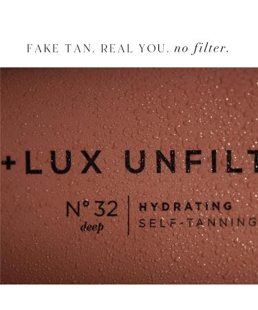 Lux Unfiltered N 32 Gradual Deep Hydrating Self Tanner - Santal Scent - Buy Online on GoSupps.com