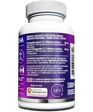 100% Pure Ashwagandha KSM-66 Capsules | Pack of 3 | 9 MONTH SUPPLY (270 x 600 MG) | Organic Full Spectrum KSM-66 Ashwagandha Supplement | Tension Relief & Resistance Memory Support & Sleep Aid 90 count (Pack of 3) - Buy Online on GoSupps.com