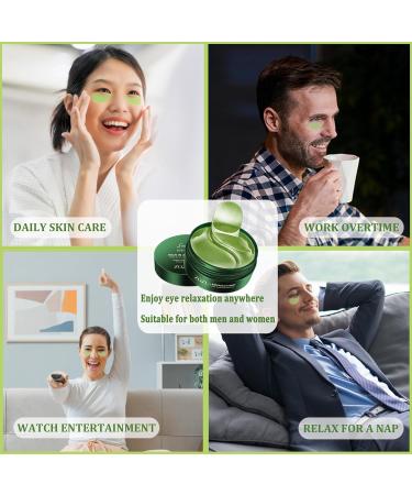 Avocado Under Eye Patches - 30 Pairs, Dark Circles & Puffy Eyes Treatment | Anti-Aging Collagen Mask for Wrinkle Reduction and Hydrating Skincare - Buy Online on GoSupps.com