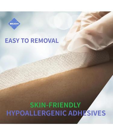 Sterile Non Woven Island Wound Dressing 4X6" | Extra Large Adhesive Gauze Pads | Breathable & Absorbent Latex Free - 15 Packs - Buy Online on GoSupps.com
