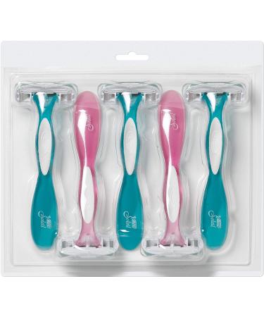 BIC Soleil Sensitive Advanced Women's Disposable Razors - 5 Blades for Smooth Shave, 10 Count - Buy Online on GoSupps.com