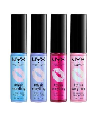 Nyx Professional Makeup Thisiseverything Lip Oil Gloss - Sheer Blush 0.27oz - Buy Online on GoSupps.com