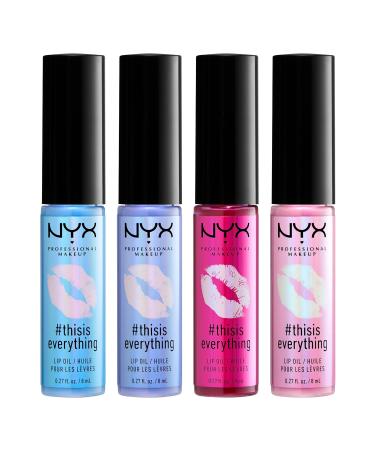 NYX #THISISEVERYTHING Lip Oil Lip Gloss - Sheer 0.27 Fl Oz (Pack of 1) - Buy Online on GoSupps.com