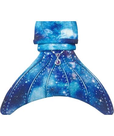NAITOKE Mermaid Tail with Bikini for Girls - 3pc Set Without Monofin (140 Xsxsr) | Perfect for Swim Fun & Dress Up - Buy Online on GoSupps.com