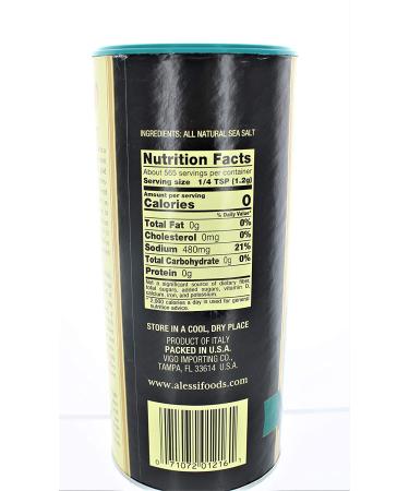 Buy ALESSI Mediterranean Sea Salt (2 x 24 OZ) - Premium Flavor & Quality - Buy Online on GoSupps.com