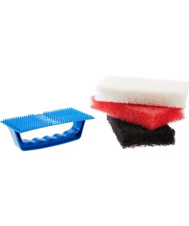 Star brite Scrub Pad with Handle - 3 Textures Scrub Pad Kit (3 Pads) - Easy Cleaning Solution - Buy Online on GoSupps.com