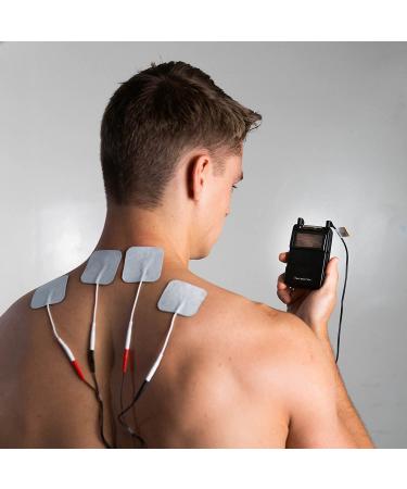 Roscoe Medical TENS Unit and EMS Muscle Stimulator - Clinical Strength OTC Machine for Pain Relief - Buy Online on GoSupps.com