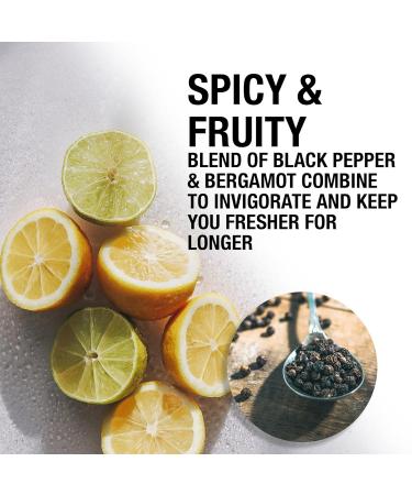 Buy men- Black Pepper & Bergamot Ultra Concentrate Shower Gel - 3.3 fl oz | International Shipping Available - Buy Online on GoSupps.com