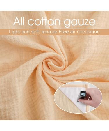 Breathable Cotton Nursing Cover with Adjustable Strap - Beige | Lightweight & Soft Breastfeeding Shawl for Outdoor Use - Buy Online on GoSupps.com