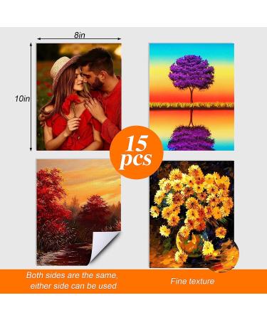 15Pcs Double-Sided Sublimation Blanks Canvas for DIY Halloween & Christmas Photos - 8x10 Picture Frame Decorative Pads - Buy Online on GoSupps.com