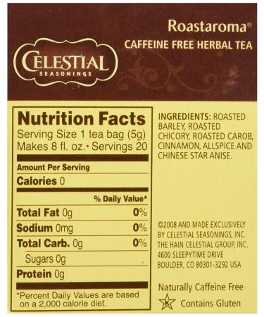Celestial Seasonings Roastaroma Tea 20 ct - Buy Online on GoSupps.com
