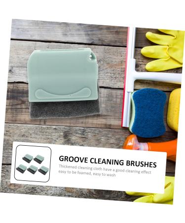 Solustre 5-Pack Kitchen Cleaning Brushes - Sliding Door & Window Gap Cleaners for Effortless Kitchen Hygiene - Buy Online on GoSupps.com