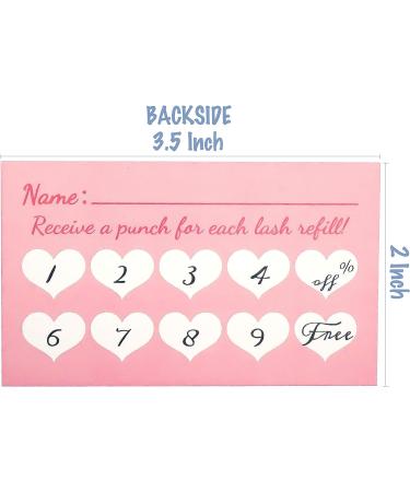 Flying Dragon 100 Eyelash Extensions Loyalty Cards - Perfect for Salons & Spas - Buy Online on GoSupps.com