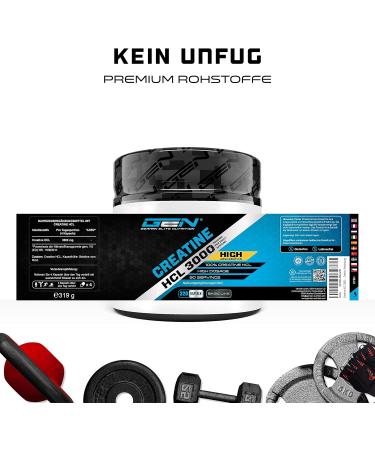Buy Creatine HCL 320 Capsules - High-Dose 3000mg Pure Creatine Hydrochloride with Superior Absorption - Laboratory Tested - International Shipping - Buy Online on GoSupps.com