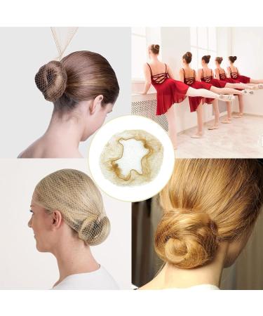 70 PCS Hair Nets for Women Bun Blonde Invisible Hair Nets Invisible Hair Nets Blonde Ballet Bun Nets Invisible Hair Nets and U Shaped Hair Pins Set for Girls Dancers Women - Buy Online on GoSupps.com