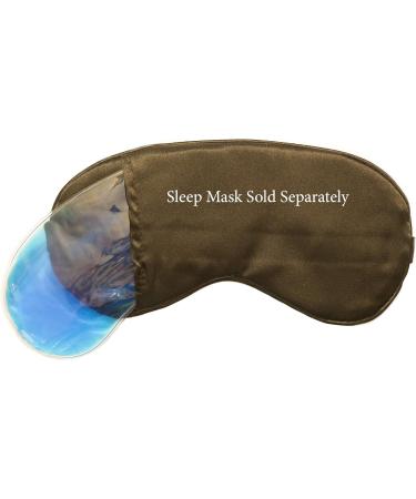 Silicone Blue Gel Pack Insert for Sleep Masks - Cold Compress & Heat Therapy - 2 Pack - Buy Online on GoSupps.com