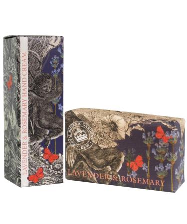 Royal Botanic Gardens Kew Hand Cream & Shea Butter Set - Lavender & Rosemary