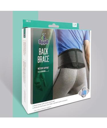 OPPO RW500 Back Support Belt L/XL - Breathable Relief for Lower Back Pain Herniated Disc & Sciatica - International Shipping Available - Buy Online on GoSupps.com