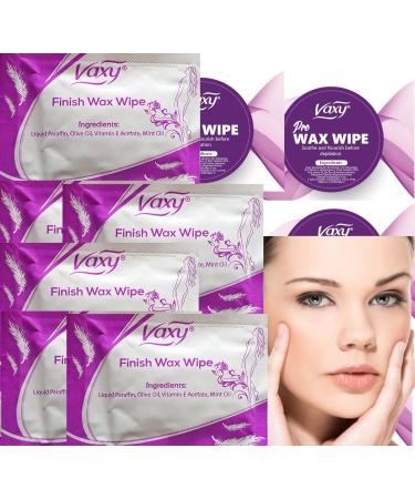 Pre & Post Wax Wipes Soothe and Nourish Skin Before and After Body Waxing. 20 Wipes  - Buy Online on GoSupps.com