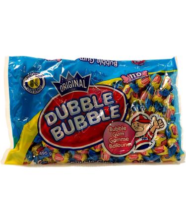 The Original Dubble Bubble 110 Piece Bubble Gum 495g Bag (2 Pack) - Buy Online on GoSupps.com