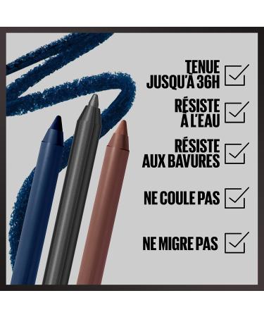 Maybelline New York - Tattoo Effect Eye Gel Pencil - Waterproof & 36h Hold - Tattoo Liner - Shade: Lavender Light - Buy Online on GoSupps.com