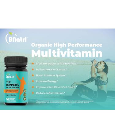 Organic High Performance Runner's Multivitamin - 2 Months Supply - Buy Online on GoSupps.com