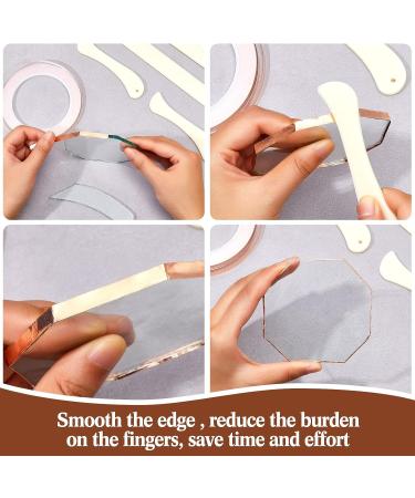 Stained Glass Tools Set - 4 Piece FID, Burnisher, Foil Holder, Supplies for DIY Handicrafts - Buy Online on GoSupps.com