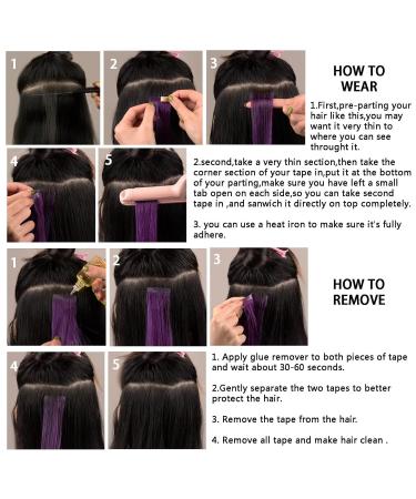 Hotlulana Balayage Tape Extensions - Chocolate Brown to Caramel Blonde (#4/4/27) | Real Hair 16 (40cm) Invisible Skin Weft | 20 Pieces - Buy Online on GoSupps.com