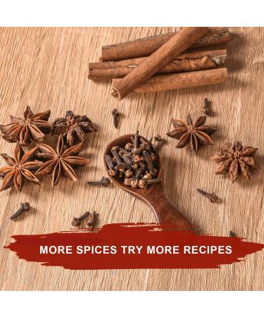 Cinnamon Sticks, Star Anise, Cloves Bulk Spice Set - 4oz Each - Natural & Preservative-Free - Starter Kitchen Spice Gift Set - Buy Online on GoSupps.com
