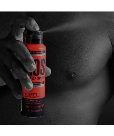 Art of Sport Men s Body Spray Deodorant Aluminum Free Citrus Fragrance Made with Natural Botanicals Made for Athletes Compete Scent 3.8 Ounce (Pack of 2) Compete 3.8 Ounce (Pack of 2) - Buy Online on GoSupps.com