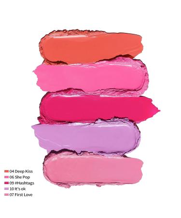 Oulac Mauve Pink Lipstick - Moisturizing Tinted Lip Balm | Sheer Shine Vegan Formula for Hydrated Lips | Lightweight & Juicy Finish - 2.2g/0.07oz - Buy Online on GoSupps.com