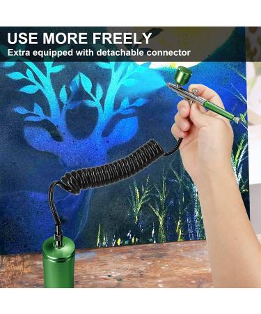 Hoadoek Air Brush Accessory Part Kit Auto Handheld Sprayer with 0.3mm Tip Portable Air Brushes for Painting Tattoo Nail Art Model Coloring - Buy Online on GoSupps.com