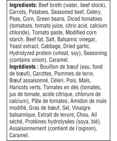 Campbell's Chunky Vegetable Beef Soup 515 mL (Pack of 12) - Buy Online on GoSupps.com