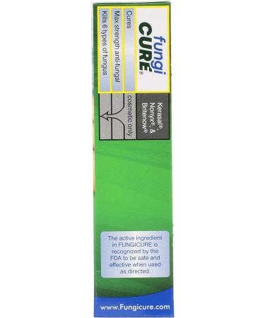 FUNGICURE Anti-Fungal Liquid Gel - Maximum Strength - 0.35 fl oz - Nail-Bed Fungus, Ringworm, Athlete's Foot Treatment - Buy Online on GoSupps.com