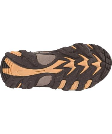 Northside Cheyenne JR Hiking Boot - Big Kid (8-12 Years) Size 4, Taupe/Mango - Buy Online on GoSupps.com