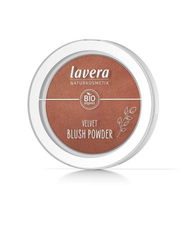 Lavera Velvet Blush Powder Cashmere Brown 03 - Organic Almond Oil & Vitamin E - Shimmering Velvety Texture - 5g | Buy Internationally - Buy Online on GoSupps.com