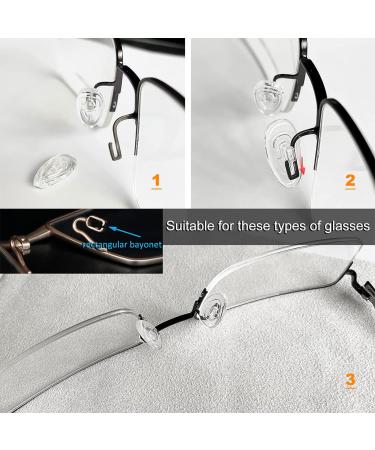 Buy Kotkiddy Slipproof Nose Pads - 5 Pairs of Soft Silicone Transparent Glasses Accessories for Comfortable Fit - Buy Online on GoSupps.com